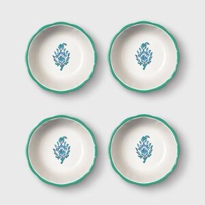 Roller Rabbit x Target Melamine Mini Bowls – 4-piece 11.5-oz. Bouquet Blue